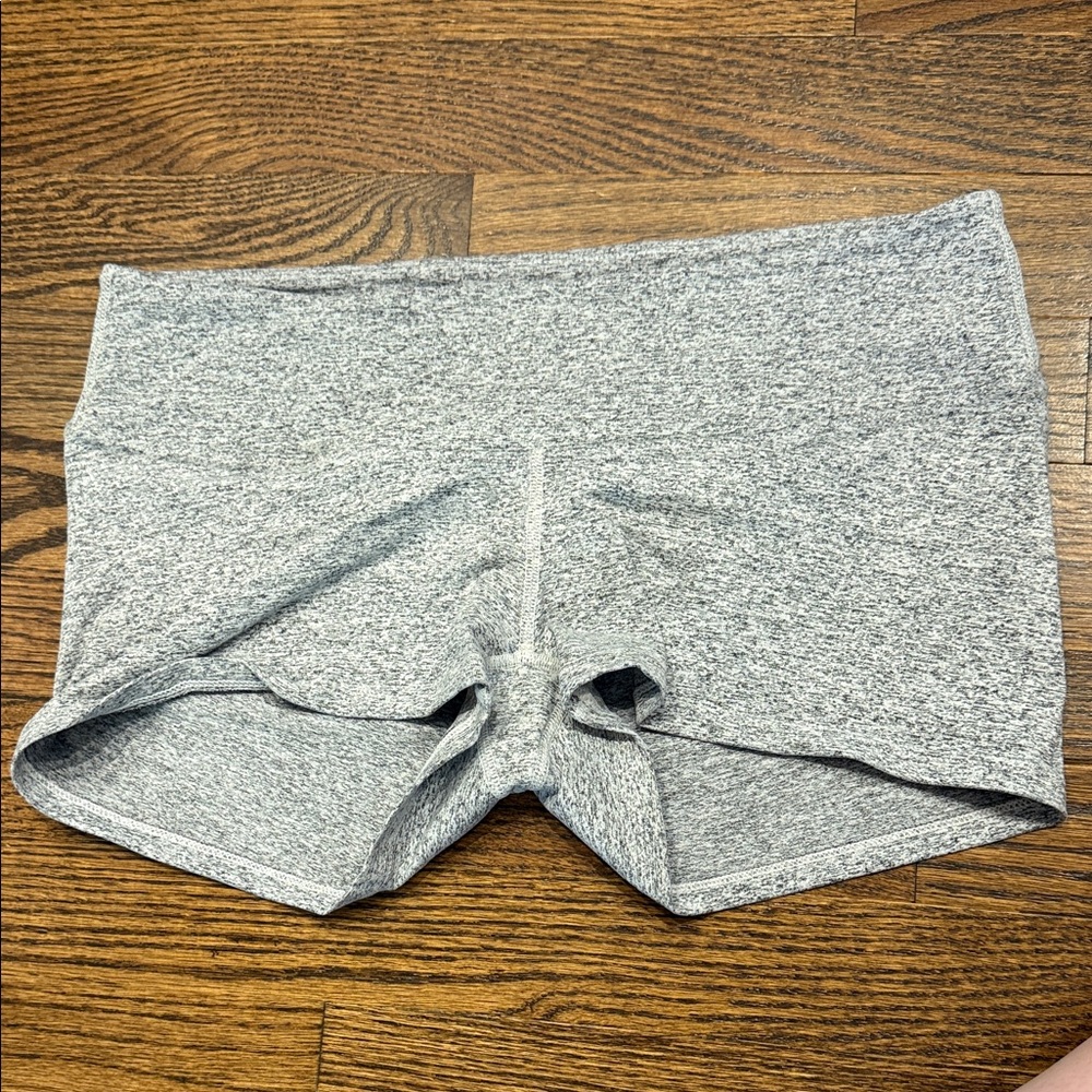 NOBULL Heather Gray Workout Shorts
